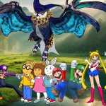 Wario and Friends dies by Wario accidentally awaking a Malfestio while exploring in a beautiful forest field | image tagged in beautiful landscape,wario dies,crossover | made w/ Imgflip meme maker