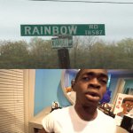 Guys It's Rainbow Road!! | image tagged in gifs,memes,rainbow road,mario kart,relatable,funny | made w/ Imgflip video-to-gif maker