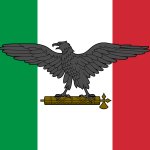 War-Flag of the Social-Republic Italy