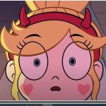 star butterfly looking at the viewer