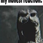 My honest reaction analog horror Godzilla