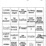 Duskit’s  bingo meme