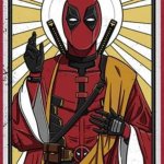 Tarot Marvel Jesus Deadpool