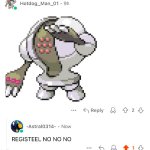 REGISTEEL NO NO NO