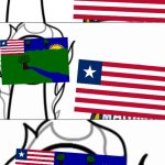 POV: River gee | Liberia, Me ? Oh, yeah | image tagged in x why does no one like you,liberia,flag,county,asdfmovie,river gee | made w/ Imgflip meme maker