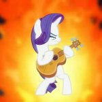 Rarity Rocks Out MLP