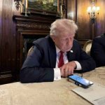 trump phone waiting