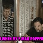 stop discturbing me | YOU WHEN MY E-MAIL POPPED UP | image tagged in gifs,leave me alone | made w/ Imgflip video-to-gif maker