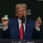 Trump two tic tacs small