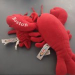 Lobster plushie template