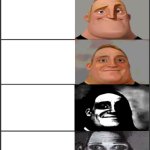 Mr. Incredible becomes uncanny 5 panel