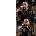 Brad Dourif – Drake meme meme