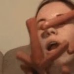 sausage face girl GIF Template