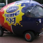 Creme egg car meme