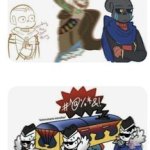 Ink Sans bonk Error sans and coffin dance starts meme