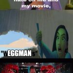 asha asks eggman to not hate | EGGMAN | image tagged in wish meme,haters,eggman,videogames,inuyasha,disney | made w/ Imgflip meme maker