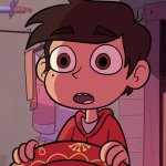 marco diaz looking at stars dress for the blood moon ball meme