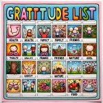 gratitude list