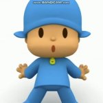 Pocoyo shocked meme