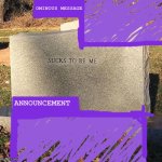 Plagues announced arrival