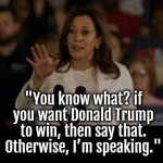 Tone-deaf Kamala