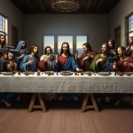 Last supper with guns