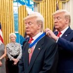 Trump medal of honour to himself