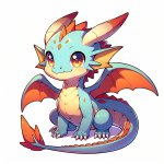 Cute dragonett anime