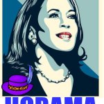 Hobama Harris campaign poster