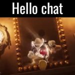 Hello chat (Epic Rebrush) meme