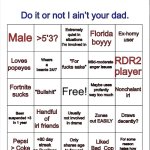 LaLa’s stupid bingo meme