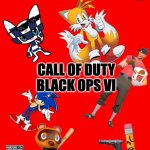 Black ops 6 Cover leaked, Very Sick | CALL OF DUTY BLACK OPS VI | image tagged in xbox 360 cover | made w/ Imgflip meme maker