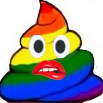 gay poop emoji 2