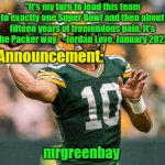 mrgreenbay announcement temp meme