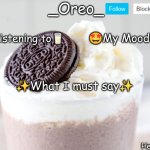 _Oreo_ Announcement Template meme