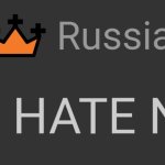 Russian I hate ni