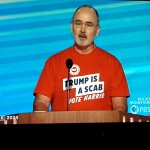 UAW - Trump Is A SCAB meme