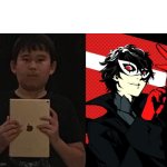 iPad kid vs Phantom Thief meme