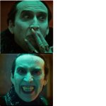 Nicolas Cage Vampire Yes No