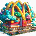 a mcdonalds that is huge