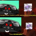 Furry crusaders new empire | NEW FLASHGITZ EMPIRE; NEW FLASHGITZ EMPIRE | image tagged in your new empire | made w/ Imgflip meme maker