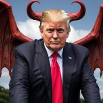 Satan Demon Devil Trump Republican Evil