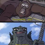 Godzilla Oogway