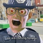 British cop meme