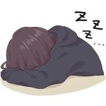 Menhera-chan sleeping