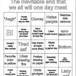 Slayer’s bingo! meme