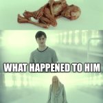 Why are you reading this | WHAT HAPPENED TO HIM; HIS MOM COUNTED TO THREE | image tagged in dead baby voldemort / what happened to him | made w/ Imgflip meme maker