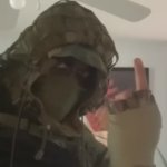 Kapkan flipping the bird