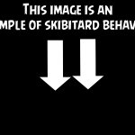 This image is an example of skibitard behavior darkmode