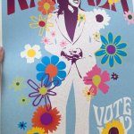 Flower power Kamala Harris